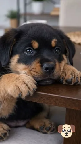 Rottweiler O tipo de pet que faz você imaginar como seria em casa