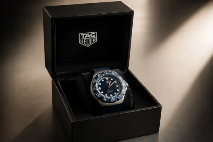 Relógio TAG Heuer Formula 1 Solargraph Azul Swiss Made + Caixa