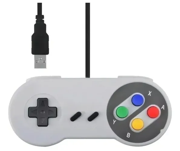 Controle de Super Nintendo Usb para PC Notebook
