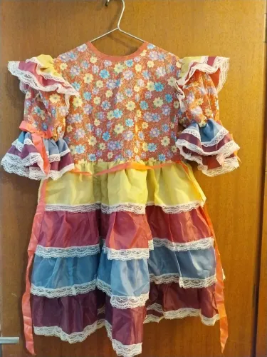 Vestido Junino Infantil
