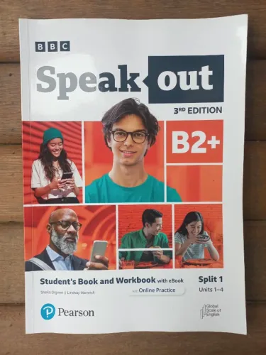Livro de Inglês Speakout 3ed B2+1 - Student´s book + workbook - Practice Split 1 - EM