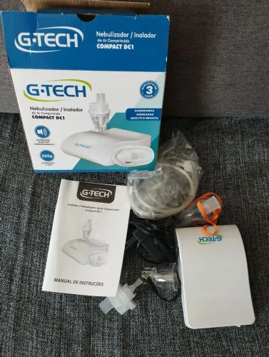 Nebulizador/Inalador G-Tech Compact DC1