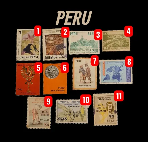 SELOS ANTIGOS DO PERU