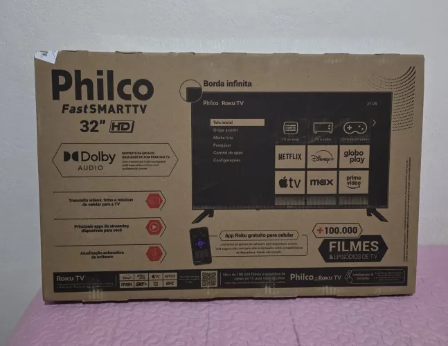 Smart tv 32 polegadas lacrada 