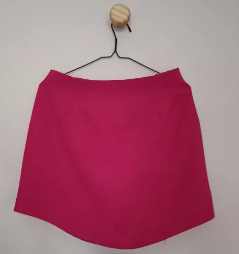 Saia Rosa em Alfaiataria