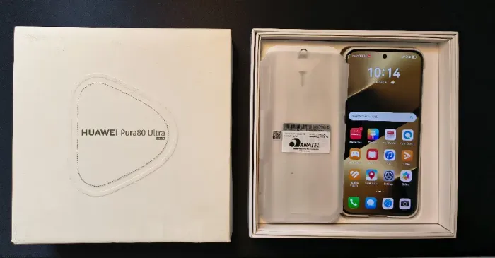 Huawei Pura 80 Ultra (Versão Global) ? pouquíssimo uso, com nota e acessórios