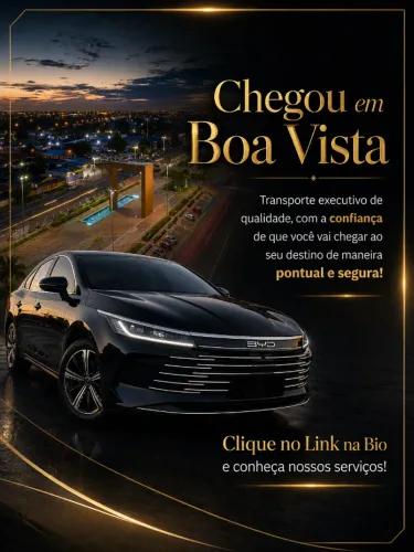 Motorista Executivo - BYD KING - Boa Vista Roraima