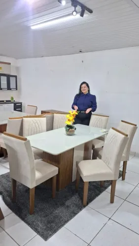 Sala de Jantar com 6 Cadeiras