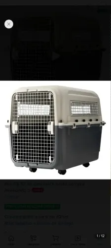 Caixa Transporte Pet Dogfly Padrão Iata Avião Tamanho 7 N7