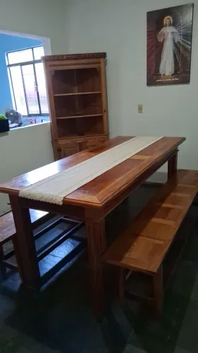 Mesa rústica