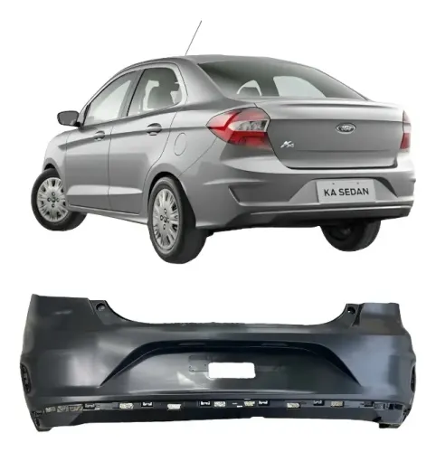 Parachoque Traseiro Sedan Ford Ka 2018 A 2022 Original Ford Com Leve Avaria
