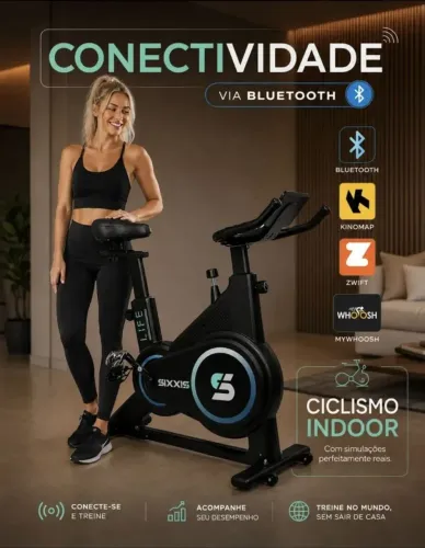 Bicicleta Spinning Bluetooth Sixxis Life