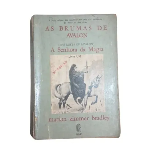 livro As Brumas de Avalon - A Senhora da Magia
