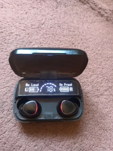 Fones bluetooth M10. TWS e pawer bek