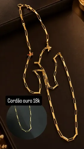 Cordão ouro 18k