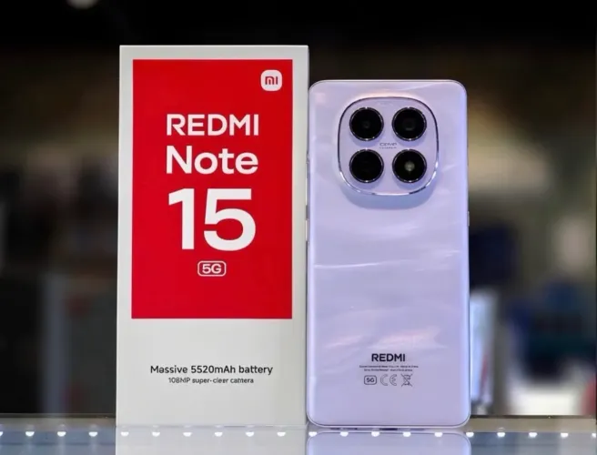 Redmi Note 15 5G 256/08- Dia das Mamães Lacrado Entregamos 