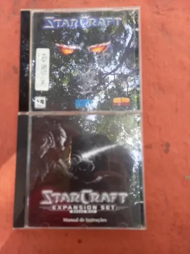 Jogo pc Starcraft antigo usado