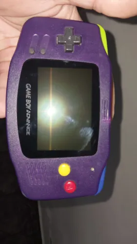 Game Boy Advance Tela Laminada LCD(Mesma tá do DSi), Mod de Bateria e Ezflash Omega
