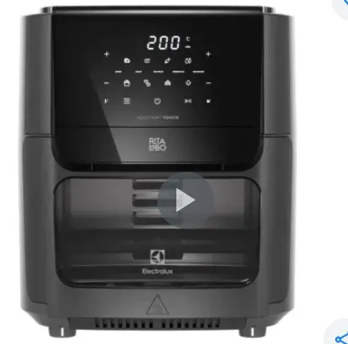 Air fryer Electrolux Rita lobo Eaf85 grafite 12 litros