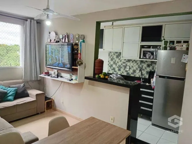 Apartamento com 2 dormitórios à venda, 50 m² por R$ 245.000,00 - Jardim Califórnia - Jacar