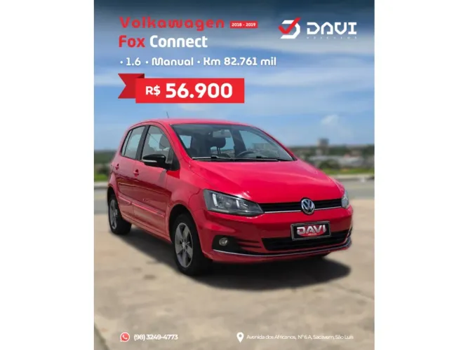 Volkswagen Fox Connect 1.6 Flex 8V 5P 2019