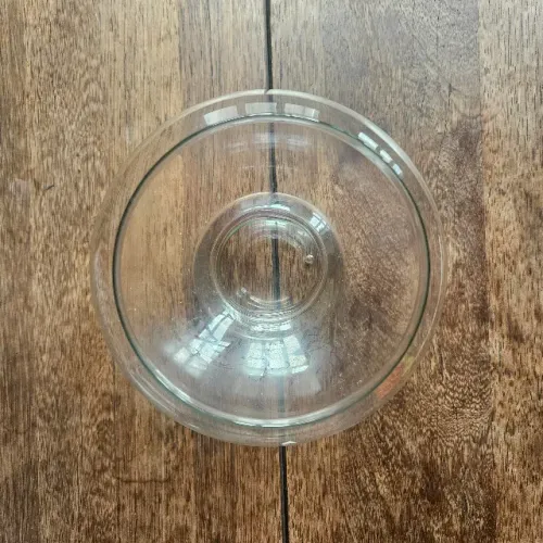 Vaso de Vidro Aquário com Base - Ideal para Terrários e Decoração
