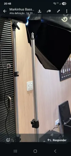 PEDESTAL TRIPÉ PRA ILUMINAÇÃO NOVO 
