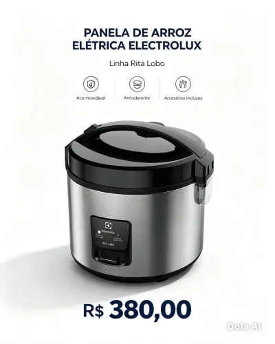 Panela de arroz elétrica