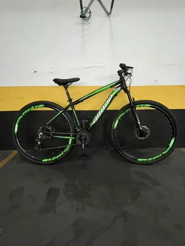 Bicicleta Aro 29 Dropp Race 24 Vel Câmbio Traseiro Shimano Freio a Disco Bike MTB Alumínio