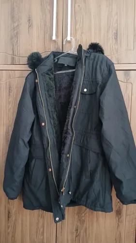 Casaco plus size peluciado novo