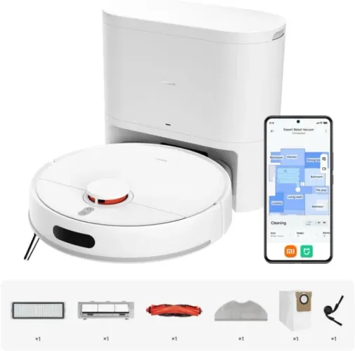 Promoçã0 Robo Aspirador Xiaomi Robot Vacuum H40 10000pa Branco 110v