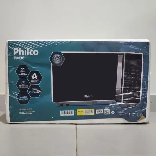 Micro-ondas Philco 33L Preto - Novo, Lacrado, Nota Fiscal e Garantia