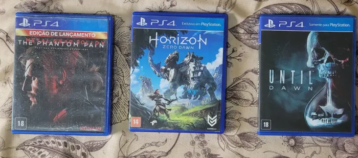 Jogos para ps4 (posso vender até mais barato)