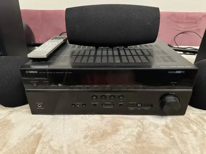 Receiver Yamaha RX V677 7.2 + caixas