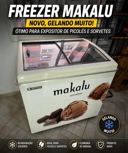 FREZER DE SORVESTES MAKALU 