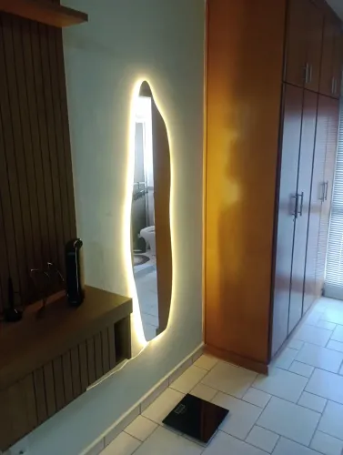 Espelho orgânico com led