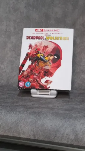 Novo 4K Bluray Deadpool & Wolverine Slipcover Importado