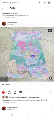 roupas infantis