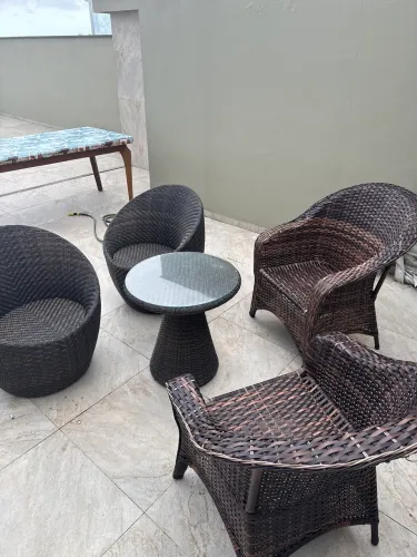 Jogo de poltronas jardín