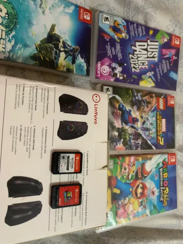 Jogos nitendo switch (negociável)