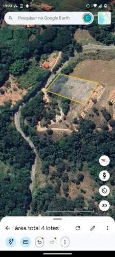 4 lotes/beira do asfalto/10km de Itamonte (total 3.250m2)