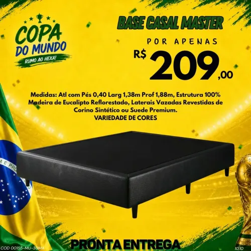 Base box casal na promoção