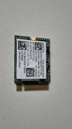 Ssd Nvme M2 Adata Xpg Modelo 2230 Pequeno