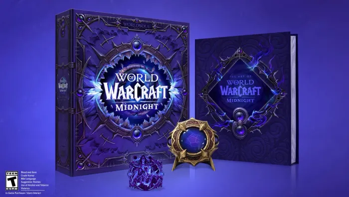 World of Warcraft midnight collectors edition USA version