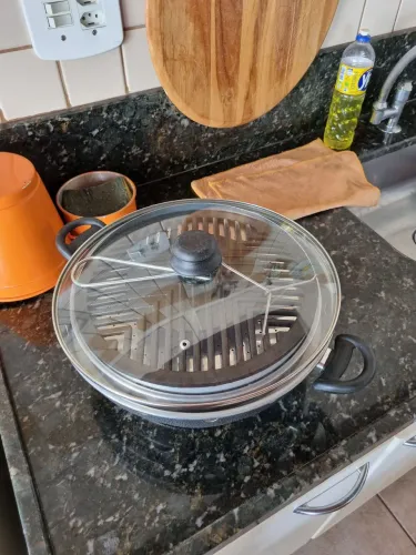 Panela churrasqueira