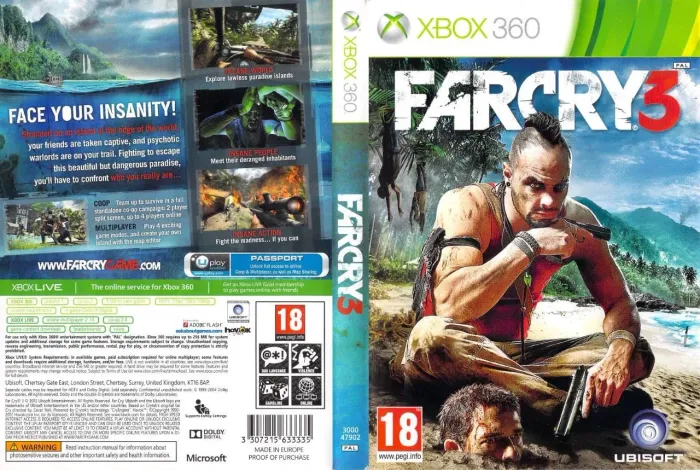 Far cry 3, Xbox 360 em mídia digital 