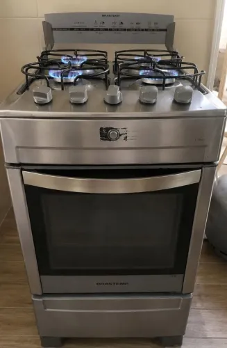 fogão da Brastemp funcionando entrego 299 