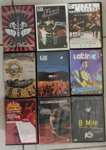 Lote de DVD grandes sucessos