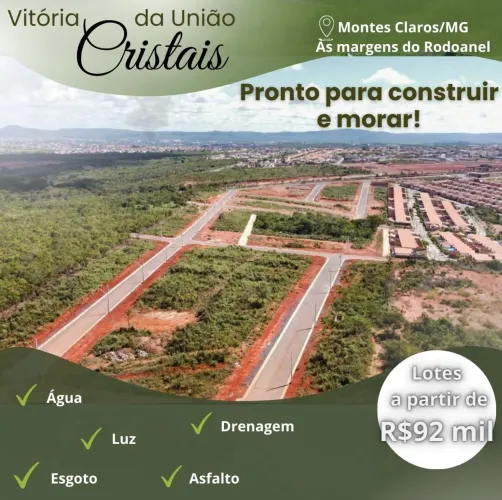 Excelente lote de 300m² em Montes Claros 