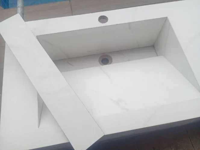 pia para banheiro de porcelanato